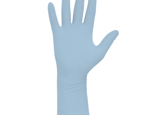HALYARD PUREZERO HG3 Jasnoniebieskie rękawice nitrylowe